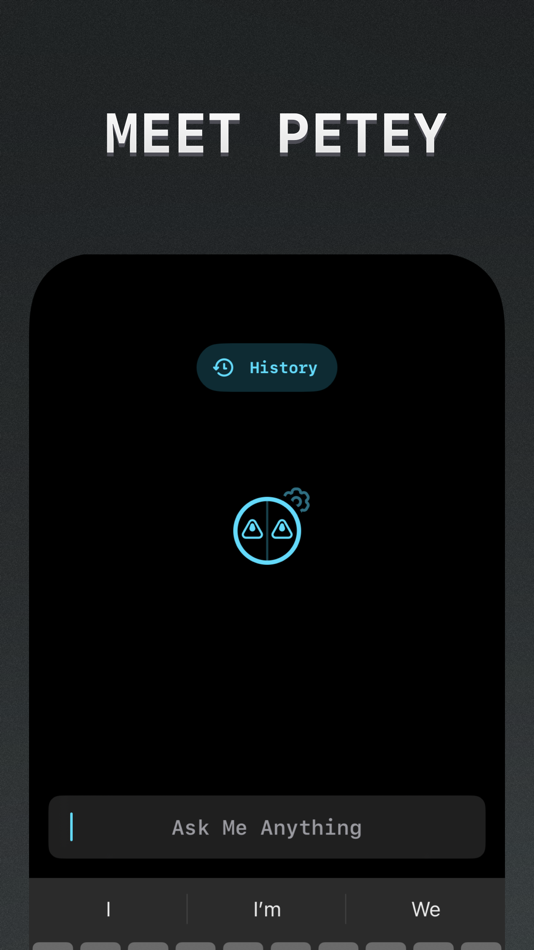 #1. Petey - AI Chat (iOS) Bởi: Pencil Research