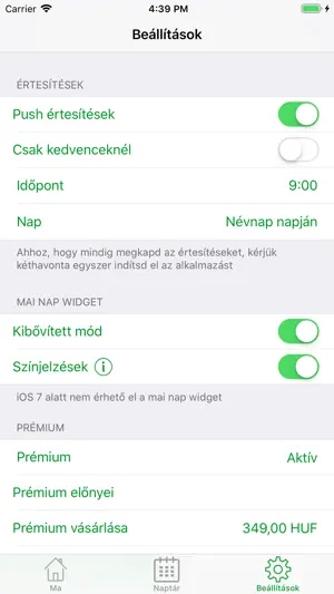 Névnap +: Magyar névnap naptár screenshot 4