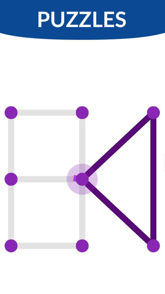 #3. One Line Connect - Brain Game (iOS) By: Craig Glendenning