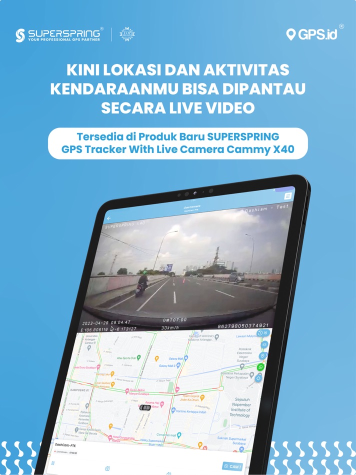 #4. GPS.id by Super Spring (iOS) 由: Super Spring, PT