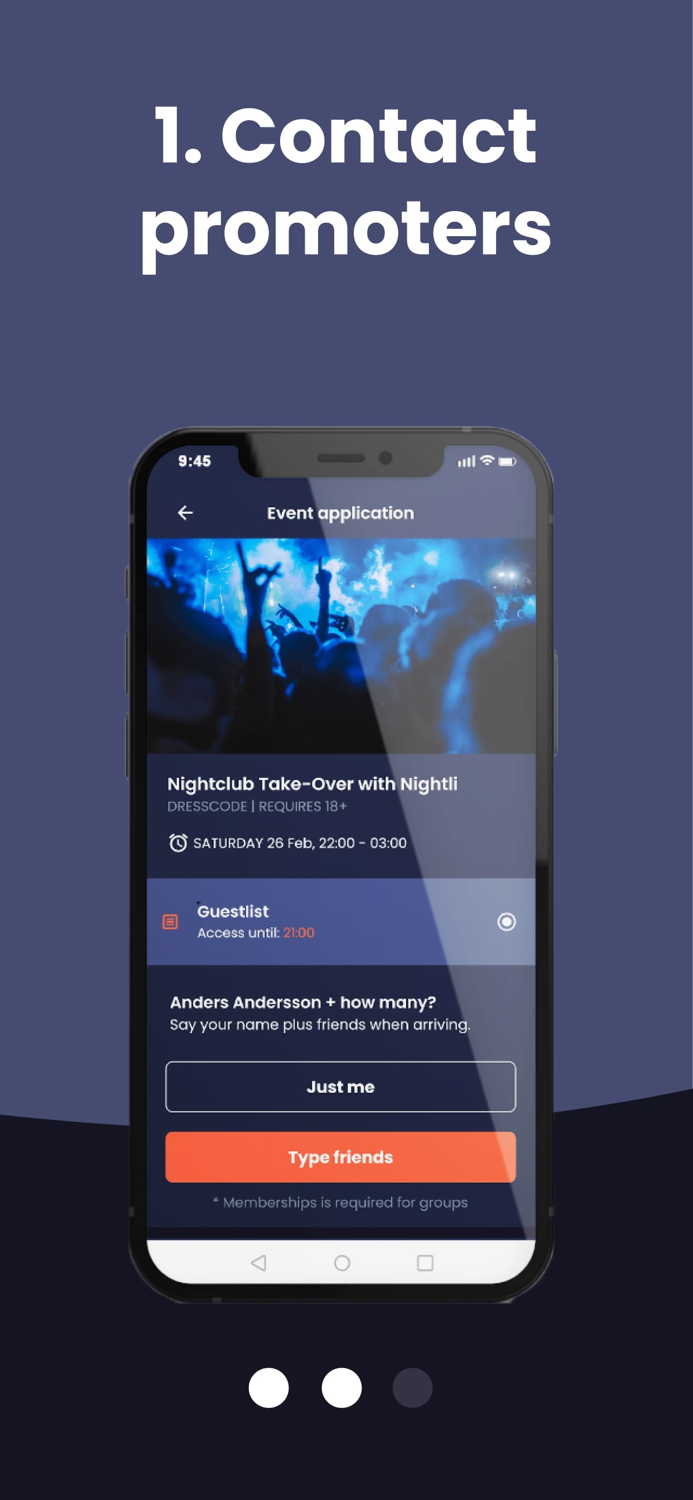 Nightli Nightclubs  Events