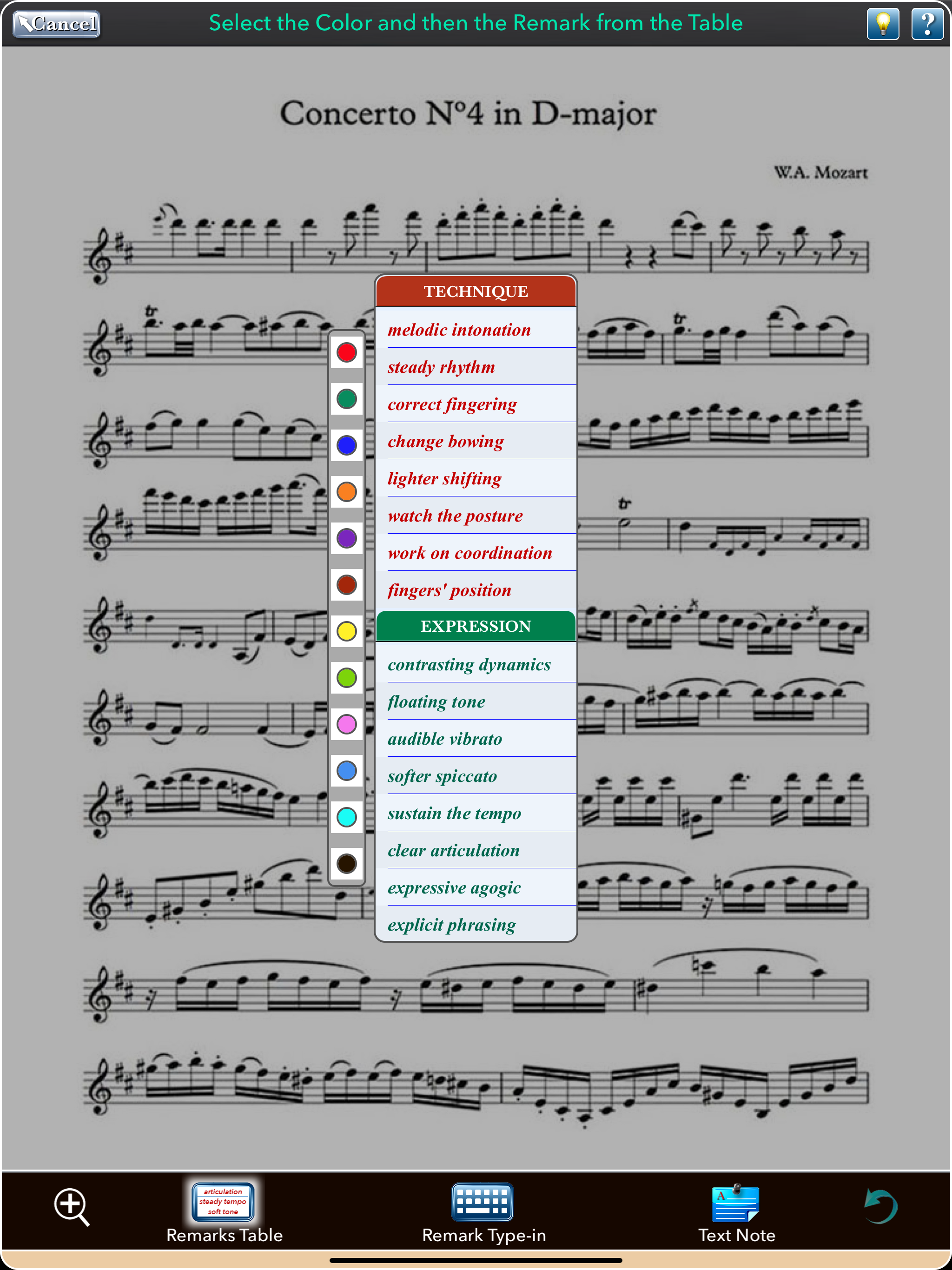Music Lesson Note-Pad screenshot 4