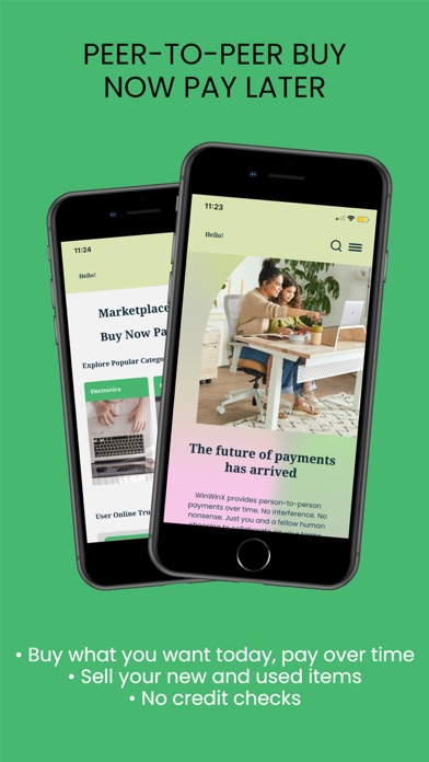 Screenshot 1 of WinWinX Inc. App