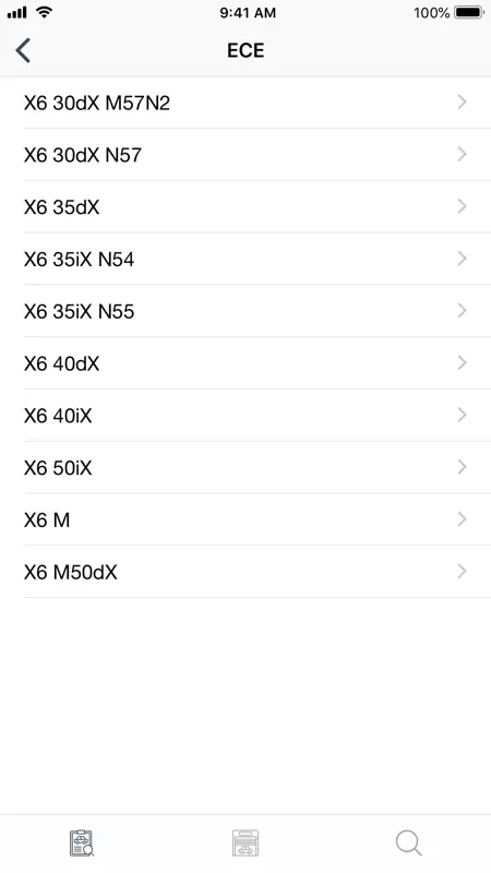Car parts for BMW diagrams ETK screenshot 5 of 10