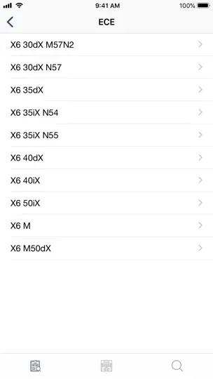 Screenshot von Autoteile Für BMW Diagramme auf dem iPhone 5