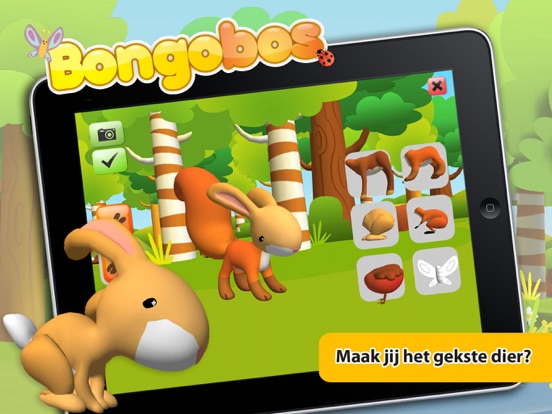 Bongobos Zomer iPad app afbeelding 2