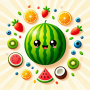Fruit Match Juicy Drop Merge