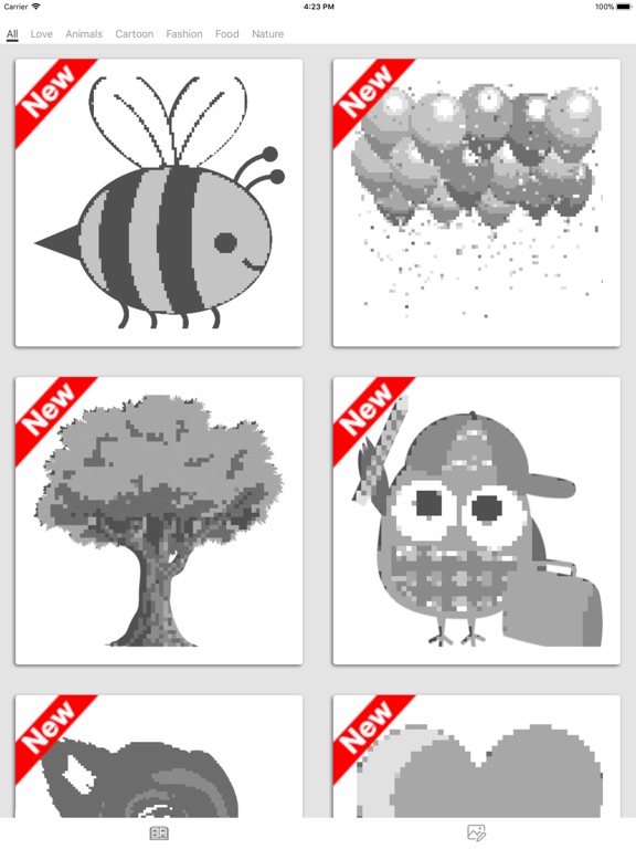 Color by Number •• iPad screenshot 7 - Entertainment app