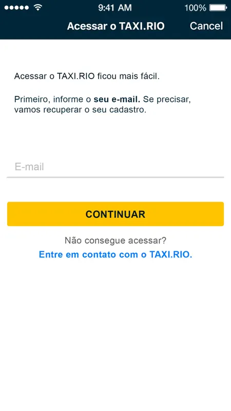 Taxi.Rio - Passageiro screenshot 1 of 9