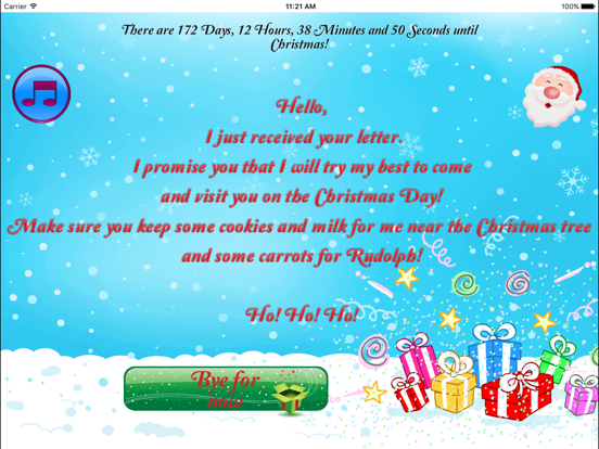 Santa Wish for Christmas iPad screenshot 4 - Entertainment app