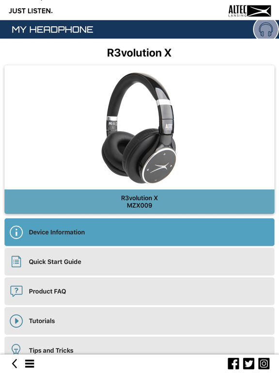 Screenshot #5 pour Altec Lansing Just Listen
