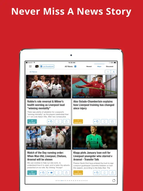 Liverpool News & Scores
