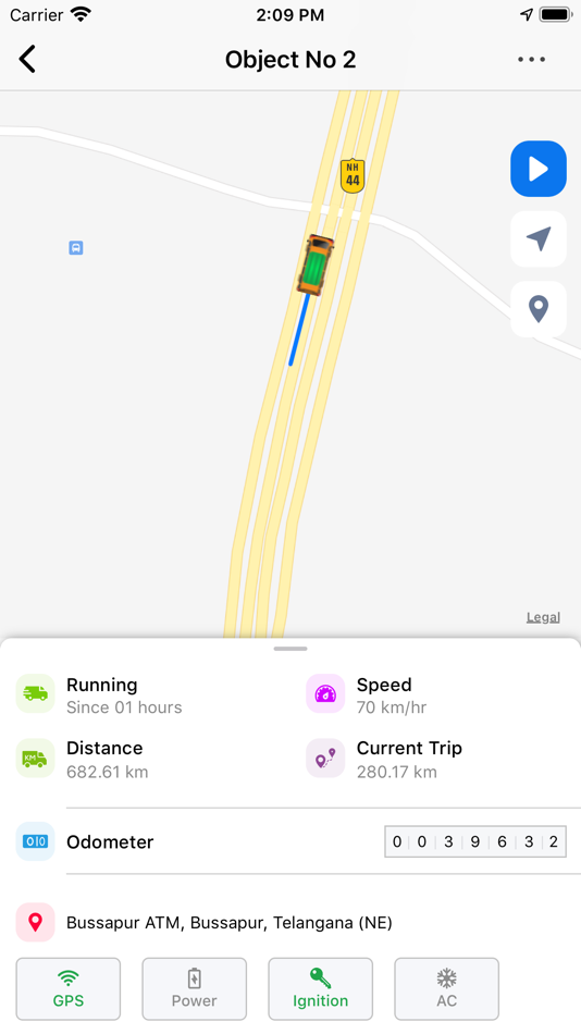 #3. RapidGo Telematics (iOS) By: RapidGo Technology Distribution Private Limited