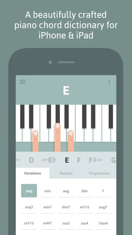 Cheeky Fingers - Piano Chords screenshot 1 of 4