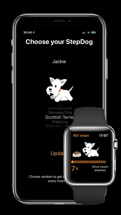 StepDog - Watch Face Dog Screenshot