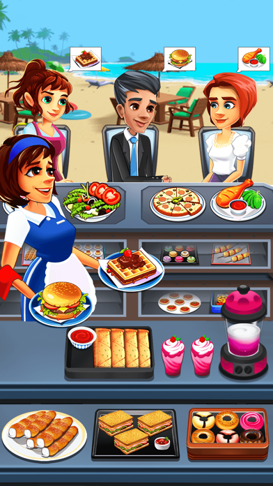 Cafe Story - Kitchen Frenz‪y Screenshot