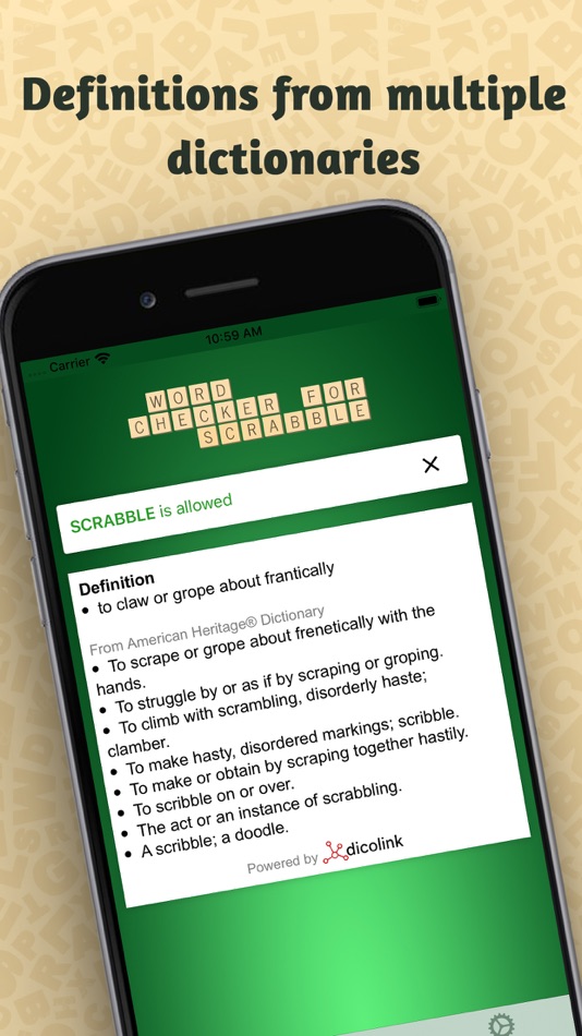 #2. Word Checker for Scrabble® (iOS) 由: Fabien Maurice