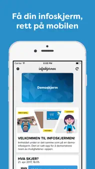 Infoskjermen Go iphone bilder 1