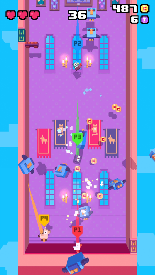 #7. Crossy Road Castle (iOS) 来自: HIPSTER WHALE