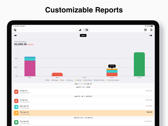 Screenshot #5 pour Bill Tracker Pro