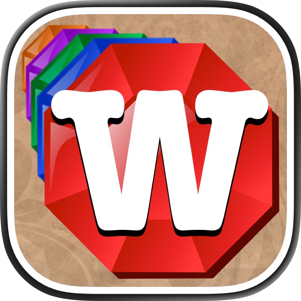 Apple App Store cover for Word Jewels™
