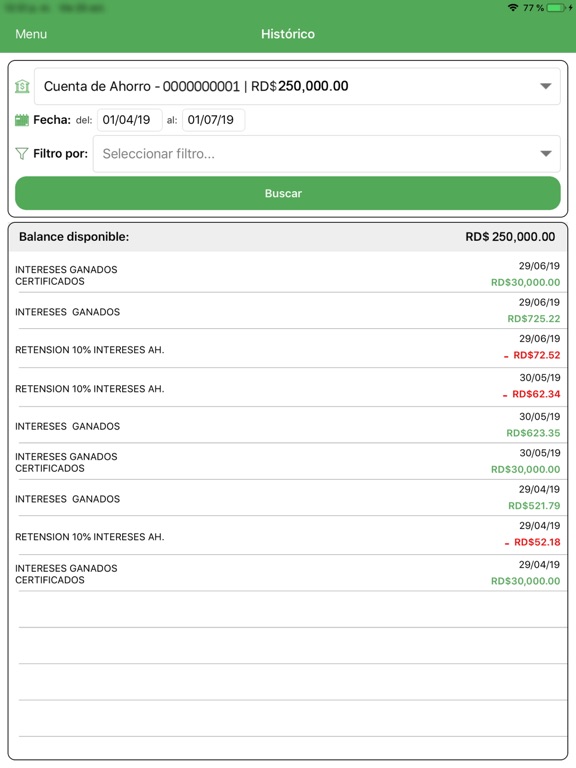 CoopMAIMÓN Móvil iPad screenshot 4 - Finance app