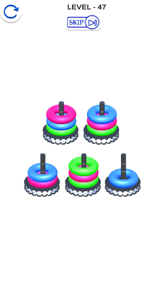 #3. Sort It Stack 3D (iOS) Podle: badr masti