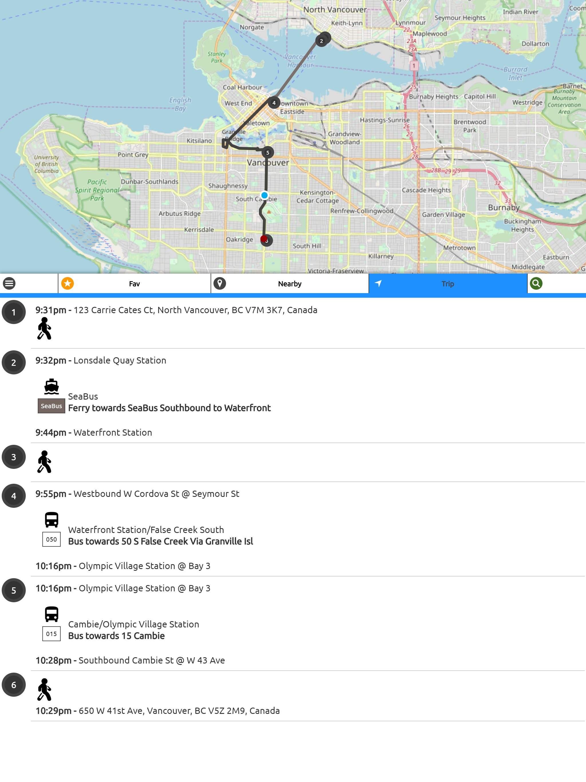 Transit Lines - Public Transit screenshot 10