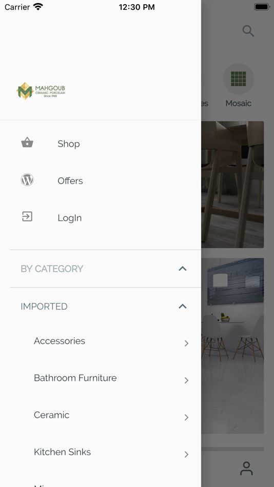 #3. Mahgoub Ceramic and Porcelain (iOS) di: Mahgoub Group