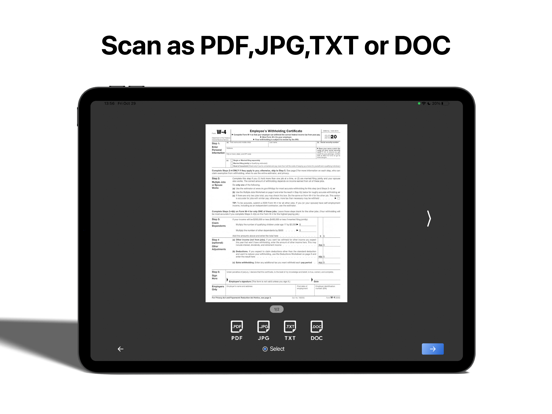 PDF Scanner App: Scanner Lens iPad app afbeelding 4