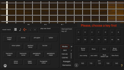 Bass Guitar Colour Scales Screenshot