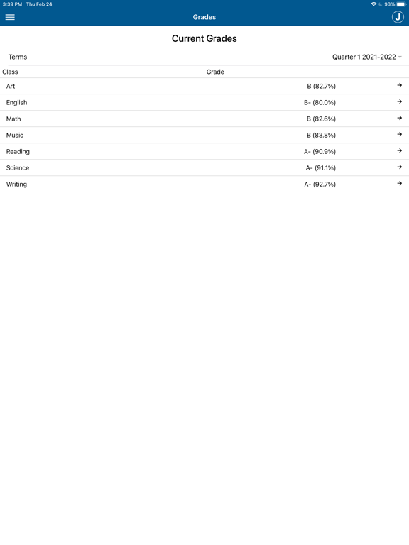 Screenshot #5 pour Gradelink Student/Parent App