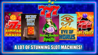 Multislot 777 slot machines Screenshot