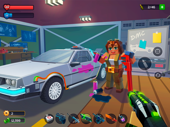 Screenshot #6 pour Pixel Combat: Zombie Game
