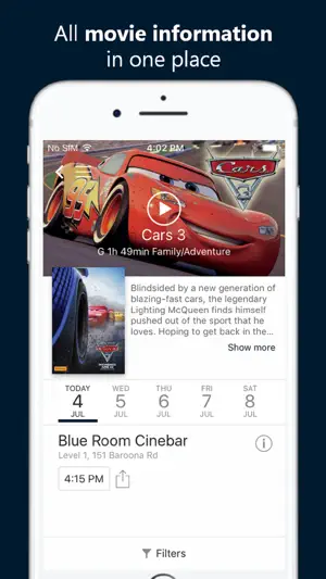 Cinebar screenshot 2
