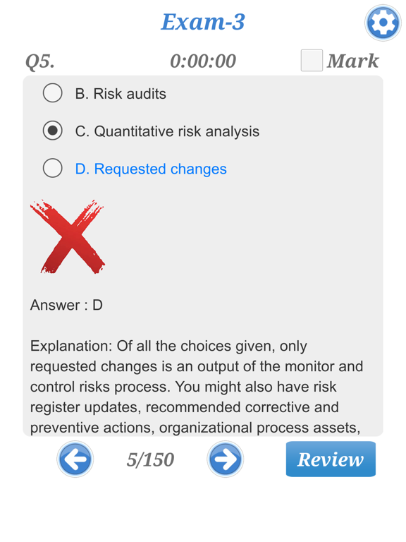 CISM Certification Exam Prep iPad screenshot