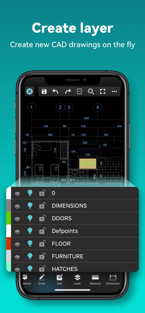 DWG FastView-CAD Viewer&Editor - Advanced Layer Control