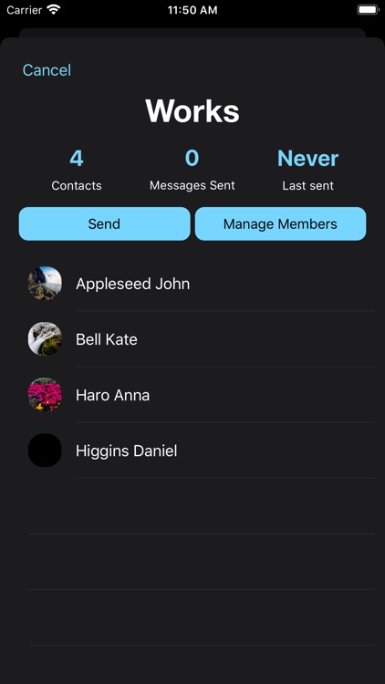 Group SMS 3 screenshot-3