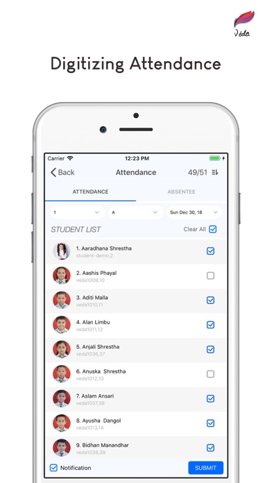Veda Guru - Teachers App Screenshot
