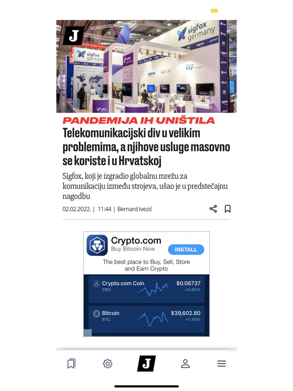 Screenshot #4 pour Jutarnji list