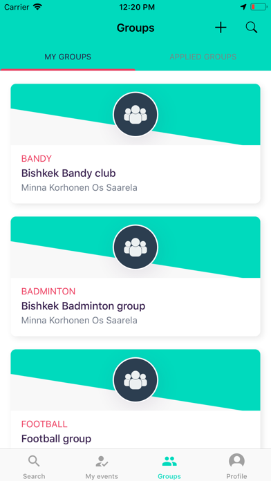 App screenshot