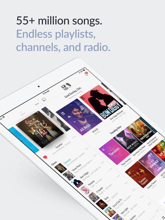 Screenshot #4 pour JioSaavn – Music & Podcasts