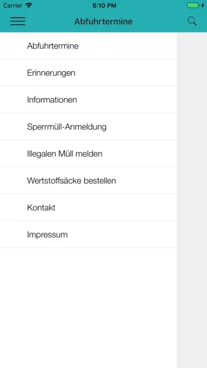 Abfallapp Landkreis Kusel screenshot 2