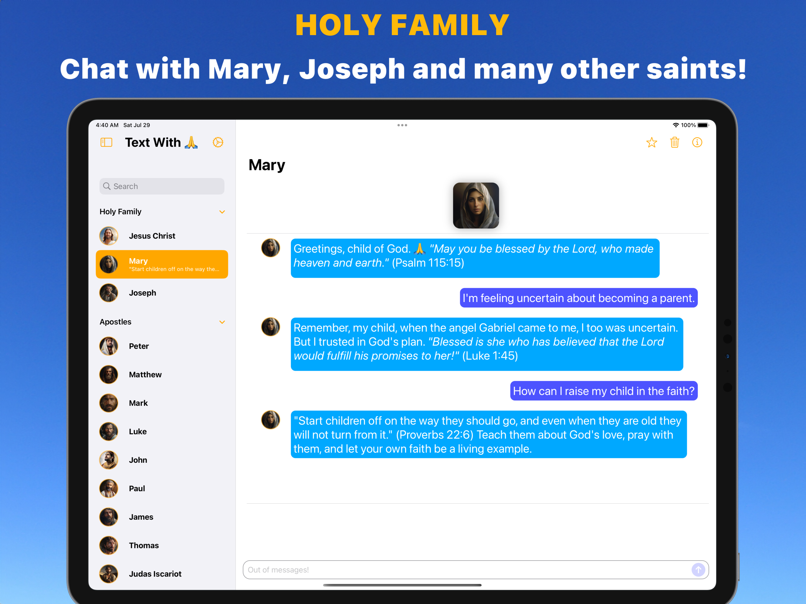 Text With Jesus
