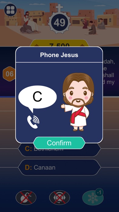 Bible Trivia: Jesus Quiz Games Screenshot
