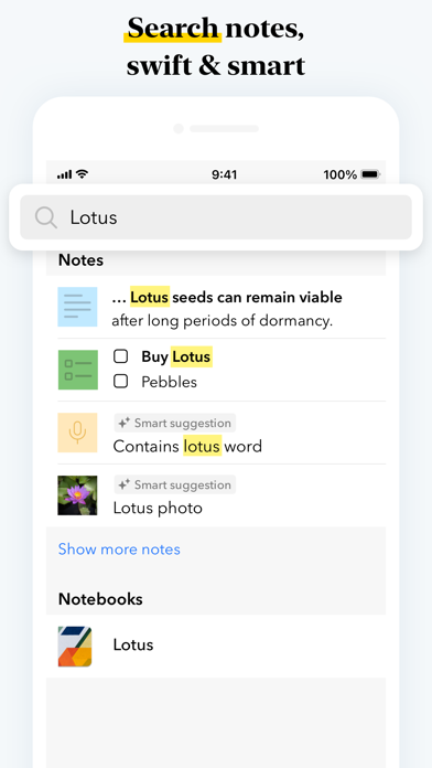 Notebook - Take notes with AI Screenshot