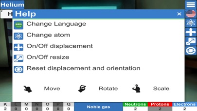 Educational Periodic Table 3D Screenshot