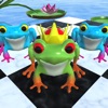 Frog Checkers 3D icon