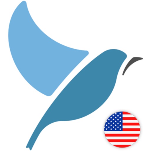 Bluebird: Learn US English icon