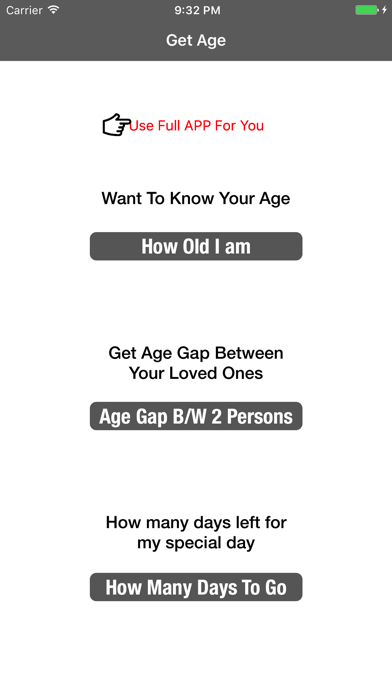 Screenshot #2 pour Get Age